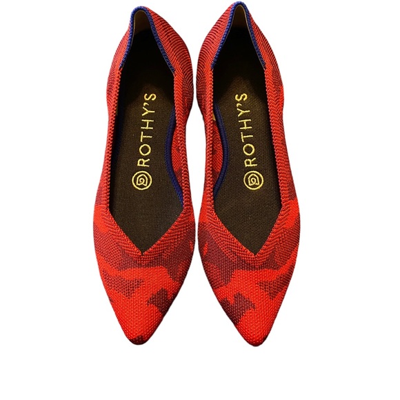 Rothy's Red Flats - Picture 3 of 9